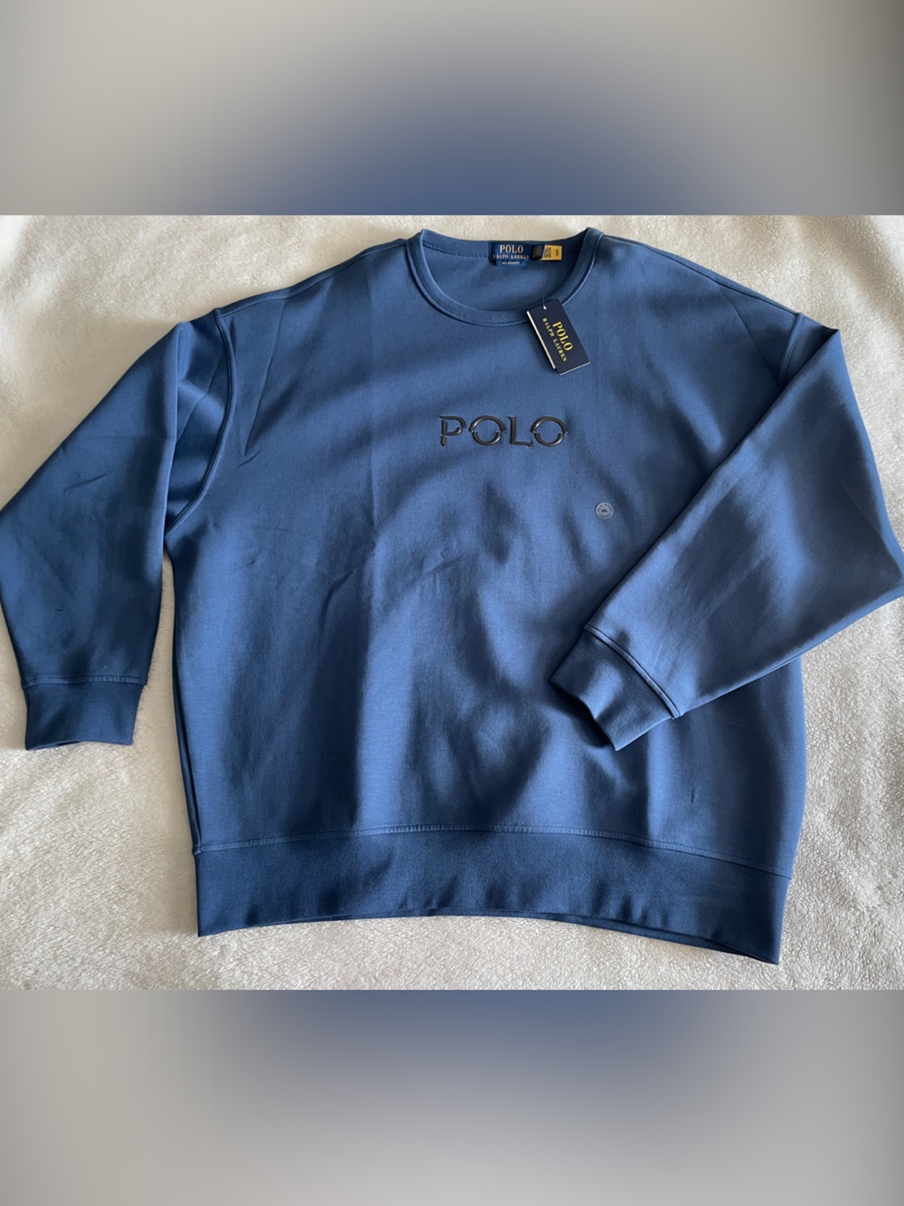 Polo Ralph Lauren Relaxed fit logo Double Knit sweatshirt size XXL